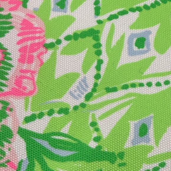 Lilly Pulitzer Backpack Cooler Lime Feeling Good Floral Print Insulated Tote - Picture 2 of 12